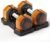 Adjustable Dumbbells Set 22.5LB Pair, 1-Sec Fast Adjustable 5 Free Weights, Premium Comfort Non-slip Metal Handle, Compact Size for Full Body Home Workout