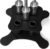 Vertical Barbell Storage Rack, 5-Bar Barbell Holder Floor Stand