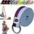 TECEUM 2 IN 1 Yoga & Mat Strap for Stretching – Cotton – 6/8/10 ft