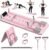 JANUA Pilates Board – Pilates Reformer Set, Multi-Purpose Foldable Pilates Reformer Board for Home, 5 in 1 Pilates Sliding Board