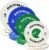 EVERYMATE Change Weight Plates 1.25LB 2.5LB 5LB Set Fractional Plate Olympic Bumper Plates for Cross Training Bumper Weight Plates Steel Insert Strength Training Weight Plates