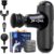 BOB AND BRAD Q2 Mini Massage Gun, Pocket-Sized Deep Tissue Massager Gun, Portable Percussion Muscle Massager Gun, Ultra Small & Quiet Muscle Massage Gun for Muscle Recovery with Carry Case