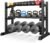Jusgym Dumbbell Rack Stand Only, 3 Tier Adjustable Height & Angle 1200LBS