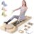 Foldable Pilates Reformer Board 2026, Portable Pilates Exercise Equipment for Home Workouts, 9-in-1 Full Body Core Sculpting Training Machine, Travel Friendly Home Fitness Gear