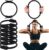 Syhood Pilates Ring 11. 81 Inch Pilates Circle Yoga Ring Magic Lightweight Flexible Workout Equipment for Fitness Physical Therapy Resistance Exercise Arms Legs