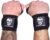 Wrist Wraps Weightlifting – Stiff Heavy Duty 18 inch Wraps With Thick Thumb Loop For Powerlifting, Bodybuilding, Cross Training, & Heavy Presses