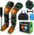Lunix LX10 Full Leg Massager with Heat & Cold Therapy – Cordless Compression Boots for Circulation, Pain Relief & Recovery – Adjustable Fit with Extra Straps, Touchscreen Remote, Travel Bag