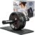 DMoose Fitness Ab Roller Wheel with Elbow Support & 2 Knee Pads – Abdominal Exercise Trainer for Core Strength Training – Ultimate Abs Workout Equipment for Home and Gym – Ab Machine for Men & Women