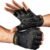 FREETOO Fingerless Workout Gloves for Men,Padded Palm Weight Lifting Gloves
