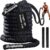 Battle Rope 1/1.26/1.5/2 Inch Diameter,Pink 30FT/40FT/50FT Exercise Workout Ropes for Home Gym Heavy Weighted Training Rope for Working Out