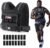ZELUS Weighted Vest Men, 23lbs/36lbs/45lbs Adjustable Weight Vest