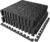 PRAISUN 0.56″ Rubber Top Gym Flooring, Heavy Duty Gym Mats for Home Gym