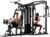 JELENS HM01 Home Gym System, 150LB Weight Stack Smith Machine with LAT Pull-Down & Leg Press, All-in-One Strength Training Equipment