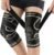 Copper Knee Support Braces with Straps for Men & Women (2 Pack, Medium)