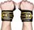 HOSSTILE Heavy Duty Wrist Support Wraps (Pair) – 18″ Firm Joint Support, Durable Elastic, Extra-Strong Thumb Loop, Adjustable Hook and Loop Fastener, Powerlifting, Bodybuilding, Crossfit