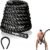 Yes4All 1.5/2 Inch Battle Ropes with Extra Protective Sleeve, Workout Ropes for Cross-Training Home Gym & Fitness Exercises, Strength Training – 30,40,50 Feet Lengths Available