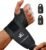 HiRui Wrist Brace 2 Pack – Pain Relief for Arthritis, Tendonitis, Carpal Tunnel | Durable Wrist Wraps Support for Weightlifting Powerlifting Bodybuilding CrossFit Tennis | One Size Adjustable (Black)
