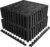 PRAISUN 0.56″ Rubber Top Gym Flooring, Heavy Duty Gym Mats for Home Gym