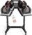 Adjustable Dumbbell Stand Rack with Tablet Holder and Wheels, Heavy Duty Rolling Organizer Cart for Home Gym (Rack Only)