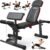 Adjustable Weight Bench with Leg Extension and Leg Curl, 1200 lbs