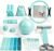 At Home Pilates Kit for Women, 20-Piece Set with Ring, Ball & Pedal Band
