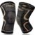 Copper Knee Brace for Men and Women (2 Pack, Large) Compression Support