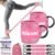 KUZARO Ankle Resistance Bands with Cuffs, Ankle Weights Bands for Working Out, Women Leg and Glutes Workout Equipment, Exercise Bands for Kickbacks, Butt and Booty Trainer, Home Gym Fitness Equipment