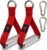 Pro Grade Metal Workout Handles, Heavy Duty Replacement Grip Attachments for Cable Machines, Resistance Bands, LAT Pulldown, Strength Exercise Home Gym & Commercial Fitness Equipment