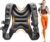 Renoj Weighted Vest for Women Men: Available in 6lb/8lb/10lb/11lb/12lb/14lb/16lb/20lb Fixed Weights for Walking, Running, Training, Exercise, Weight Loss – With Reflective Strips and Storage Pocket