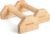 Parallettes Push Up Bar, Oak Wood Calisthenics Equipment for Home Gym with Non-Slip Base, Handstand Trainer Push Up Handles for Floor Dip Workout and Strength Training