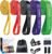 Equipro Resistance Bands, Exercise Bands, Resistance Bands for Working Out with Handles and Door Anchor, Workout Bands for Men Women with Protective Sleeve for Fitness Weights Work Out at Home