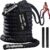 Battle Rope 1/1.26/1.5/2 Inch Diameter,Pink 30FT/40FT/50FT Exercise Workout Ropes for Home Gym Heavy Weighted Training Rope for Working Out