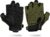 Power Gloves 3.0 – Durable Half Finger Weightlifting Gloves with Adjustable Wrist Closure, Breathable Leather Palm, Men’s