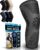 POWERLIX Knee Compression Sleeve – Best Knee Brace for Knee Pain for Men & Women – Knee Support for Running, Basketball, Volleyball, Weightlifting, Gym, Workout, Sports – (Gray M)