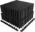 PRAISUN 0.56″ Rubber Top Gym Flooring, Heavy Duty Gym Mats for Home Gym