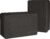 Amazon Basics Non-Slip Yoga Blocks, Set of 2, Deepen Poses, 4″ x 9″ x 6″, Black