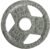 Fitvids Cast Iron Plate Weight Plate for Strength Training and Weightlifting, 2-Inch Center, 5LB (Single)