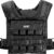 MVRK Weighted Vest Men 15lbs/25lbs/35lbs/45lbs/65lbs/100lbs – No-Bounce Adjusable Heavy Duty Rucking & Strength Training Vest with Removable Iron Weights for Calisthenics, HIIT, Hydrox
