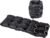 Amazon Basics Adjustable Ankle Weights for Men & Women, for Workouts, Resistance Training, Walking, Black